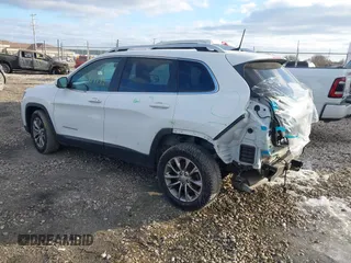 2019 Jeep Cherokee Altitude with VIN 1C4PJLLX0KD383858, listed as a IAAI auction lot 41414144 with 78,013 mi miles. Bid and sale history available at carsss.com. Image 3.