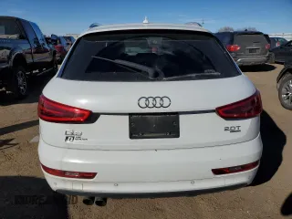 2015 Audi Q3 2.0T Prestige with VIN WA1GFCFS3FR009488, listed as a Copart auction lot 46915045 with 108,071 mi miles and Clean Title. Bid and sale history available at carsss.com. Image 6.