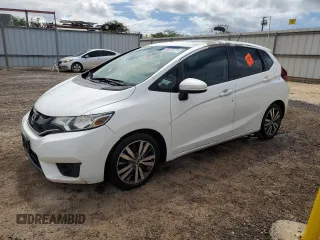 2015 Honda Fit EX-L with VIN 3HGGK5H80FM717893, listed as a Copart auction lot 58069985 with 140,926 mi miles and Clean title. Bid and sale history available at DreamBid. Image 1.