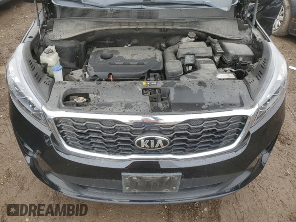 2019 Kia Sorento LX with VIN 5XYPG4A35KG582488, listed as a Copart auction lot 54122035 with 160,602 mi miles and Clean Title. Bid and sale history available at carsss.com. Image 11.