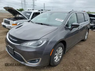 2018 Chrysler Pacifica Touring Plus with VIN 2C4RC1FG8JR323311, listed as a Copart auction lot 65020975 with 59,577 mi miles and Clean title. Bid and sale history available at DreamBid. Image 1.