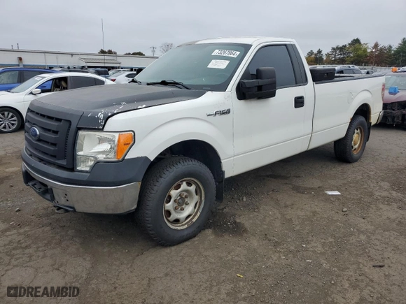 2013 Ford F-150 XL with VIN 1FTNF1EF9DKF21378, listed as a Copart auction lot 73267864 with 97,481 mi miles and Salvage Title. Bid and sale history available at carsss.com. Image 1.