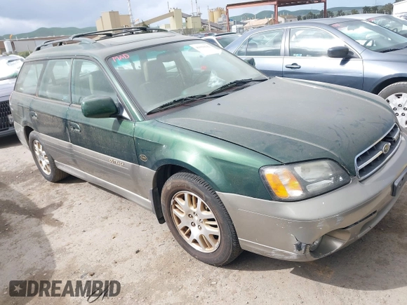 2001 Subaru Legacy Outback L.L. Bean with VIN 4S3BH806117653496, listed as a IAAI auction lot 41910142 with 187,919 mi miles and . Bid and sale history available at DreamBid. Image 1.