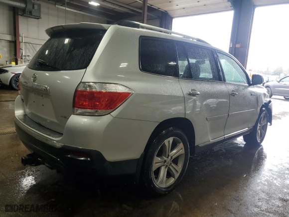 2011 Toyota Highlander Limited with VIN 5TDDK3EH9BS057633, listed as a Copart auction lot 51824485 with 173,757 mi miles and Salvage Title. Bid and sale history available at carsss.com. Image 3.