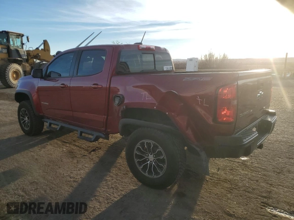 2018 Chevrolet Colorado 4WD ZR2 z VIN 1GCGTEEN0J1270543, wystawiony jako Copart lot #50398125 z przebiegiem 94 052 mil mil oraz Szkoda całkowita • Salvage title. Historia ofert i sprzedaży dostępna na DreamBid. Obrazek 2.