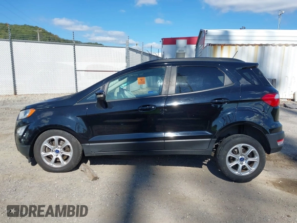 2019 Ford EcoSport SE with VIN MAJ6S3GL3KC301861, listed as a IAAI auction lot 40556438 with 55,668 mi miles and . Bid and sale history available at DreamBid. Image 14.