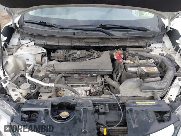 2017 Nissan Rogue SV with VIN KNMAT2MV5HP528634, listed as a IAAI auction lot 41876080 with 92,099 mi miles. Bid and sale history available at carsss.com. Image 10.