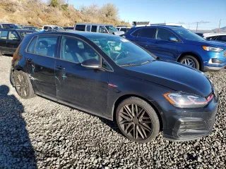 2021 Volkswagen Golf GTI S with VIN 3VW6T7AU7MM005305, listed as a Copart auction lot 76775764 with 51,623 mi miles and Salvage Title. Bid and sale history available at carsss.com. Image 4.