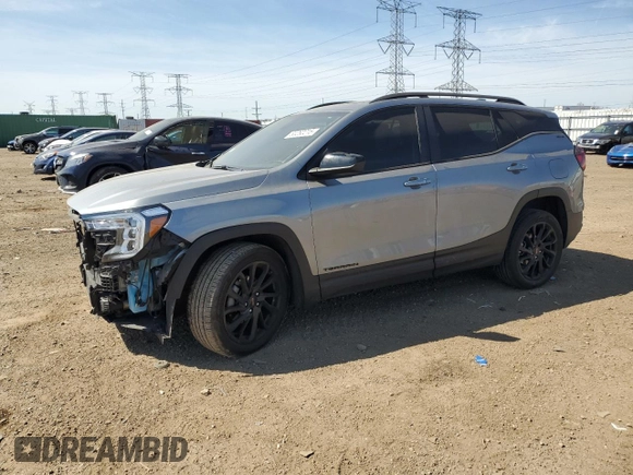 2023 GMC Terrain SLE с VIN 3GKALTEG1PL221272, выставлен на аукционе Copart как лот 53262215 с пробегом 20 255 миль миль и Списание • Salvage title. История ставок и продаж доступна на DreamBid. Изображение 1.