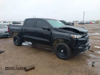 2024 Chevrolet Colorado 2WD Work Truck with VIN 1GCGSBEC6R1262135, listed as a IAAI auction lot 41343373 with 7,425 mi miles and . Bid and sale history available at DreamBid. Image 1.