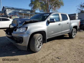 2021 Chevrolet Colorado 4WD Work Truck with VIN 1GCGTBENXM1216895, listed as a Copart auction lot 78281224 with 90,512 mi miles and Salvage Title. Bid and sale history available at carsss.com. Image 1.