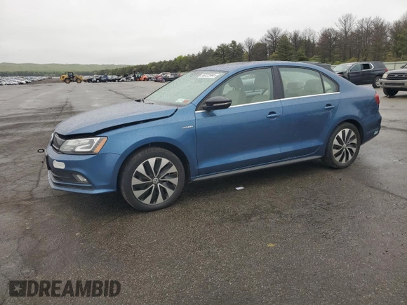 2015 Volkswagen Jetta Sedan Hybrid SEL Premium with VIN 3VW637AJ9FM427293, listed as a Copart auction lot 56322994 with 203,494 mi miles and Clean Title. Bid and sale history available at carsss.com. Image 1.