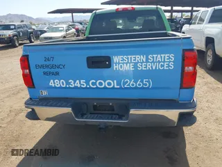 2018 Chevrolet Silverado 1500 Work Truck with VIN 1GCRCNEC5JZ140850, listed as a IAAI auction lot 42000979 with 121,487 mi miles. Bid and sale history available at carsss.com. Image 16.