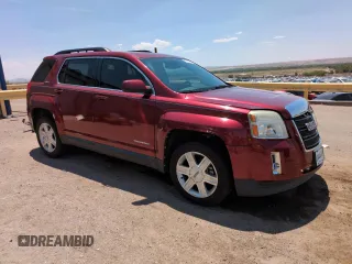 2011 GMC Terrain SLE-2 with VIN 2CTFLSE5XB6371084, listed as a Copart auction lot 59399795 with 104,225 mi miles and Salvage title. Bid and sale history available at DreamBid. Image 4.