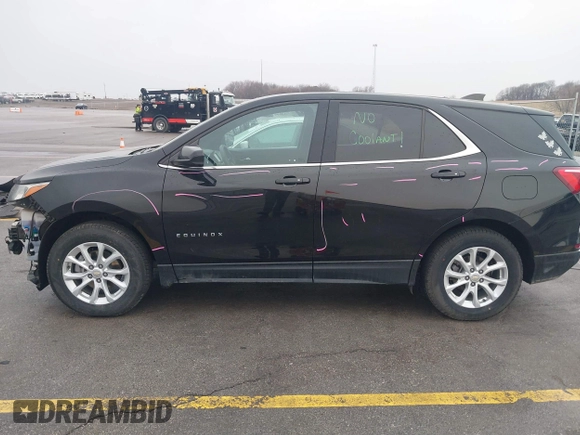 2019 Chevrolet Equinox LT z VIN 2GNAXUEV8K6232763, wystawiony jako IAAI lot #41711724 z przebiegiem 94 281 mil mil oraz . Historia ofert i sprzedaży dostępna na DreamBid. Obrazek 14.