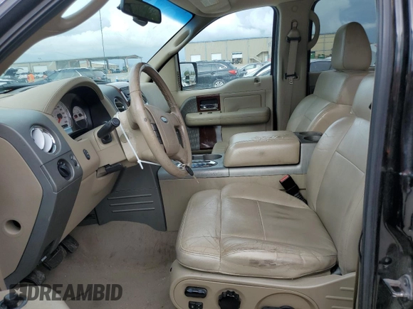 2006 Ford F-150 XLT with VIN 1FTPW12V36KD91489, listed as a Copart auction lot 51174535 with 140,008 mi miles and Salvage Title. Bid and sale history available at carsss.com. Image 7.
