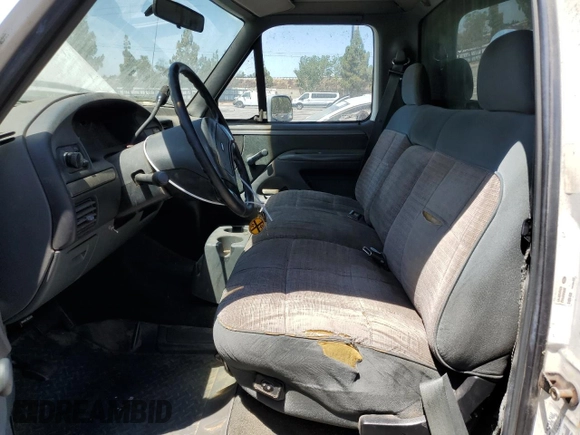 1992 Ford F-150 with VIN 1FTDF15Y7NLA93044, listed as a Copart auction lot 65185644 with 166,919 mi miles and Clean Title. Bid and sale history available at carsss.com. Image 7.