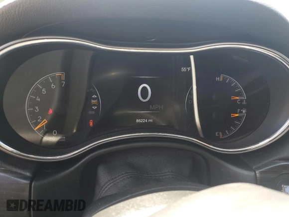 2019 Jeep Grand Cherokee Limited with VIN 1C4RJFBG5KC552404, listed as a Copart auction lot 56889475 with 86,224 mi miles and Salvage title. Bid and sale history available at DreamBid. Image 9.