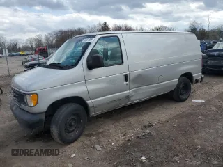 2003 Ford Econoline Cargo with VIN 1FTRE14213HA29118, listed as a Copart auction lot 50931965 with 255,312 mi miles and Salvage Title. Bid and sale history available at carsss.com. Image 1.