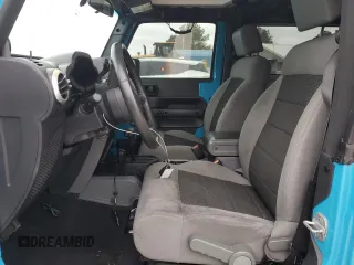 2008 Jeep Wrangler X with VIN 1J4FA24148L546536, listed as a Copart auction lot 43790775 with 159,364 mi miles and Salvage Title. Bid and sale history available at DreamBid. Image 7.