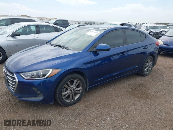 2018 Hyundai Elantra SEL with VIN 5NPD84LF6JH395534, listed as a IAAI auction lot 42024878 with 86,622 mi miles and . Bid and sale history available at DreamBid. Image 2.