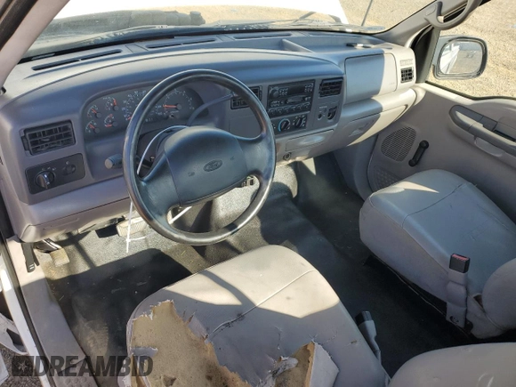 2001 Ford F-250 XL with VIN 1FTNF20L71EB45650, listed as a Copart auction lot 79976034 with 208,956 mi miles and Clean title. Bid and sale history available at DreamBid. Image 8.