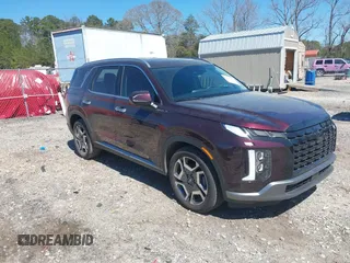2024 Hyundai Palisade SEL z VIN KM8R44GE6RU773724, wystawiony jako IAAI lot #41821878 z przebiegiem 8 058 mil mil oraz . Historia ofert i sprzedaży dostępna na DreamBid. Obrazek 1.