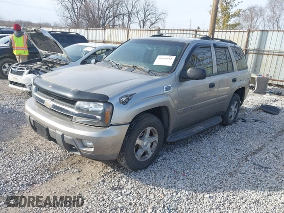 2003 Chevrolet TrailBlazer LTZ with VIN 1GNDT13S032236031, listed as a IAAI auction lot 41695412 with 136,750 mi miles and . Bid and sale history available at DreamBid. Image 2.