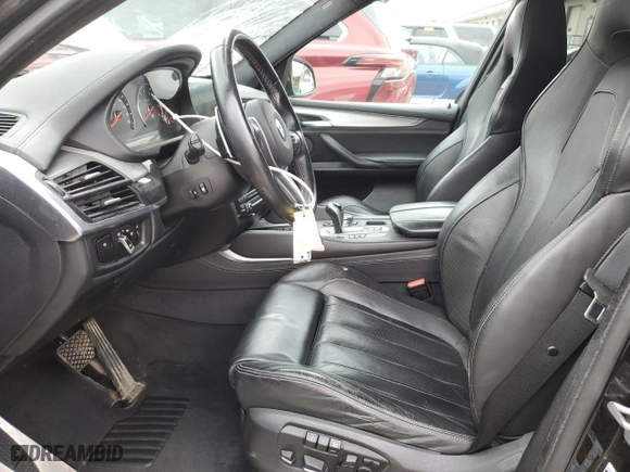 2015 BMW X5 M with VIN 5YMKT6C5XF0C89515, listed as a Copart auction lot 54364934 with 151,595 mi miles and Salvage Title. Bid and sale history available at carsss.com. Image 7.