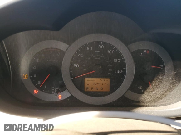 2008 Toyota RAV4 with VIN JTMZK33V886010343, listed as a Copart auction lot 87068124 with 225,711 mi miles and Salvage Title. Bid and sale history available at carsss.com. Image 9.