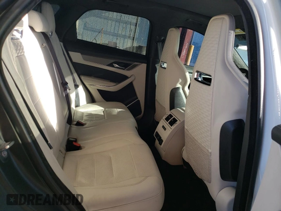 2022 Jaguar F-Pace SVR with VIN SADCZ2EEXNA694138, listed as a Copart auction lot 76778653 with 38,121 mi miles and . Bid and sale history available at DreamBid. Image 11.