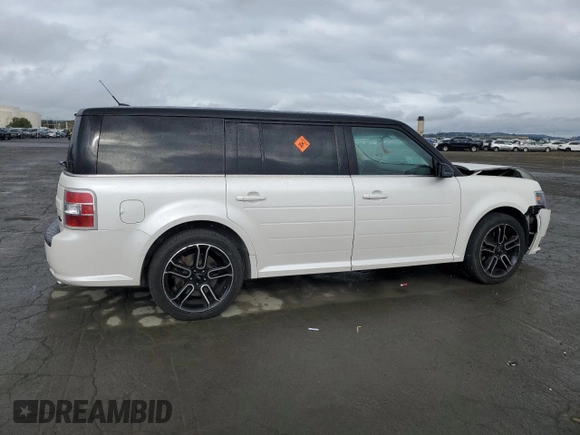 2014 Ford Flex SEL z VIN 2FMGK5C84EBD45430, wystawiony jako Copart lot #53736915 z przebiegiem 153 249 mil mil oraz Szkody całkowita. Historia ofert i sprzedaży dostępna na DreamBid. Obrazek 3.
