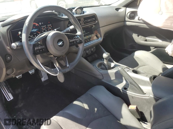 2024 Nissan Z Performance with VIN JN1BZ4BH3RM360302, listed as a Copart auction lot 50648515 with 17,627 mi miles and Salvage Title. Bid and sale history available at DreamBid. Image 8.