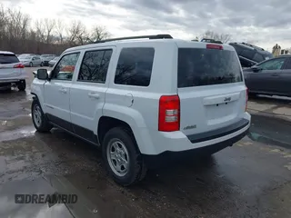 2017 Jeep Patriot Sport with VIN 1C4NJPBA9HD149111, listed as a IAAI auction lot 41103084 with 143,552 mi miles. Bid and sale history available at carsss.com. Image 3.
