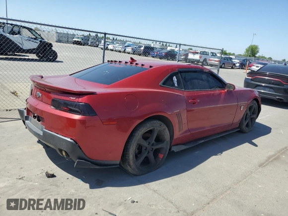 2014 Chevrolet Camaro LT with VIN 2G1FB1E33E9260332, listed as a Copart auction lot 52149035 with 210,036 mi miles and Salvage title. Bid and sale history available at DreamBid. Image 3.