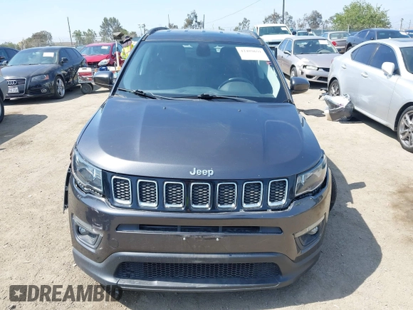 2019 Jeep Compass Latitude with VIN 3C4NJDBB8KT729491, listed as a IAAI auction lot 42489691 with 73,022 mi miles and . Bid and sale history available at DreamBid. Image 13.