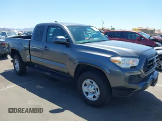 2020 Toyota Tacoma SR with VIN 3TYRX5GN4LT003040, listed as a IAAI auction lot 42121503 with 49,858 mi miles and . Bid and sale history available at DreamBid. Image 1.