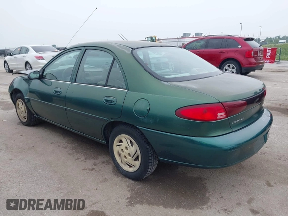 1999 Ford Escort LX z VIN 1FAFP10P1XW230023, wystawiony jako IAAI lot #42486934 z przebiegiem 41 468 mil mil oraz . Historia ofert i sprzedaży dostępna na DreamBid. Obrazek 3.