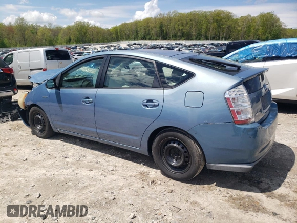 2007 Toyota Prius z VIN JTDKB20U377642098, wystawiony jako Copart lot #56205795 z przebiegiem Nie podano mil oraz Czysty tytuł • Clean title. Historia ofert i sprzedaży dostępna na DreamBid. Obrazek 2.