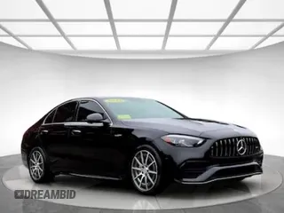 2023 Mercedes-Benz C 43 AMG z VIN W1KAF8HB9PR119XXX, wystawiony jako Copart lot #60877345 z przebiegiem 25 882 mil mil oraz Czysty tytuł • Clean title. Historia ofert i sprzedaży dostępna na DreamBid. Obrazek 1.