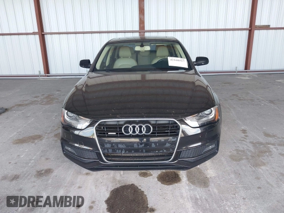 2015 Audi A4 Premium Plus with VIN WAUFFAFL9FN018103, listed as a IAAI auction lot 42168517 with 111,268 mi miles. Bid and sale history available at carsss.com. Image 12.