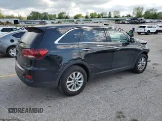 2019 Kia Sorento L with VIN 5XYPG4A30KG551245, listed as a Copart auction lot 54593895 with 84,644 mi miles and Salvage Title. Bid and sale history available at DreamBid. Image 3.
