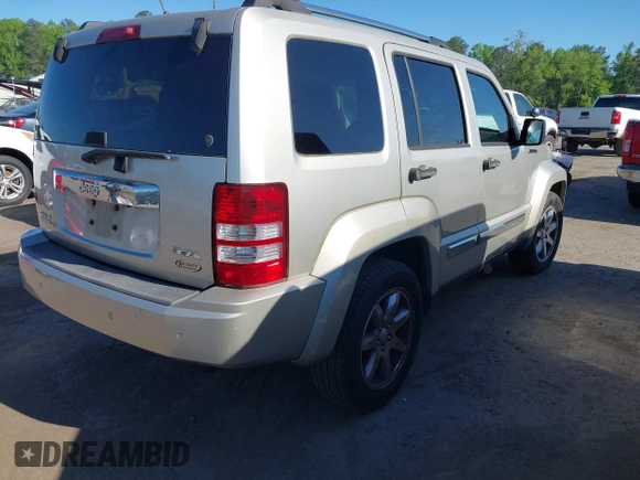 2008 Jeep Liberty Limited with VIN 1J8GN58K98W171463, listed as a IAAI auction lot 42117347 with 62,016 mi miles and . Bid and sale history available at carsss.com. Image 4.
