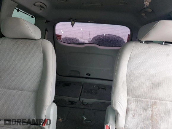 2016 Kia Sedona LX with VIN KNDMB5C1XG6119811, listed as a Copart auction lot 48228105 with 120,748 mi miles and Clean Title. Bid and sale history available at carsss.com. Image 10.
