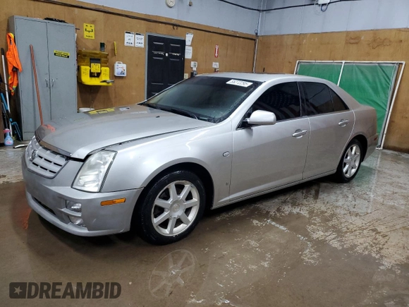 2006 Cadillac STS with VIN 1G6DW677160110296, listed as a Copart auction lot 55272295 with 128,052 mi miles and Clean Title. Bid and sale history available at carsss.com. Image 1.