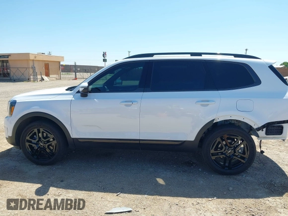 2024 Kia Telluride EX X-Line with VIN 5XYP3DGC1RG518591, listed as a IAAI auction lot 42213577 with 15,760 mi miles and . Bid and sale history available at DreamBid. Image 15.
