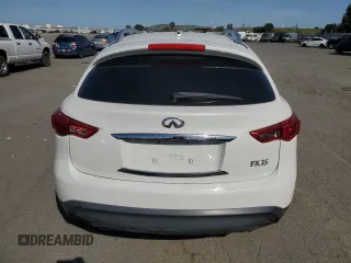2012 Infiniti FX with VIN JN8AS1MW7CM152071, listed as a Copart auction lot 52519145 with 148,657 mi miles and Salvage title. Bid and sale history available at DreamBid. Image 6.