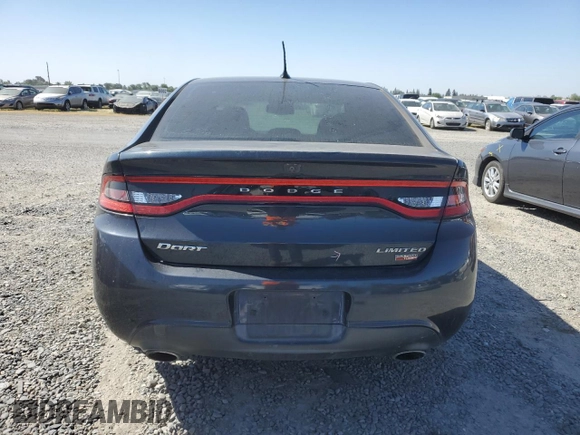 2013 Dodge Dart Limited with VIN 1C3CDFCH6DD133483, listed as a Copart auction lot 55659405 with 106,264 mi miles and Clean Title. Bid and sale history available at DreamBid. Image 6.
