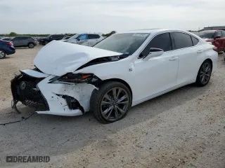 2020 Lexus ES with VIN 58AGZ1B17LU059063, listed as a Copart auction lot 50315945 with 47,280 mi miles and Salvage Title. Bid and sale history available at carsss.com. Image 1.