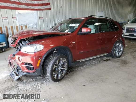2013 BMW X5 xDrive50i with VIN 5UXZV8C58DL899529, listed as a Copart auction lot 62642105 with Not provided miles and Clean title. Bid and sale history available at DreamBid. Image 1.